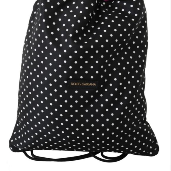 DOLCE & GABBANA  Black Dotted Drawstring main image 5
